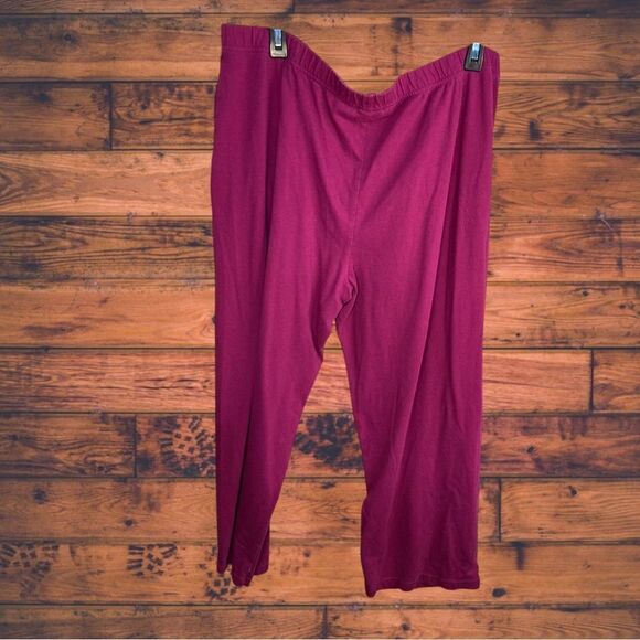 Fuchsia White Stag Elastic Waist Pants XXL (20) - Picture 2 of 5